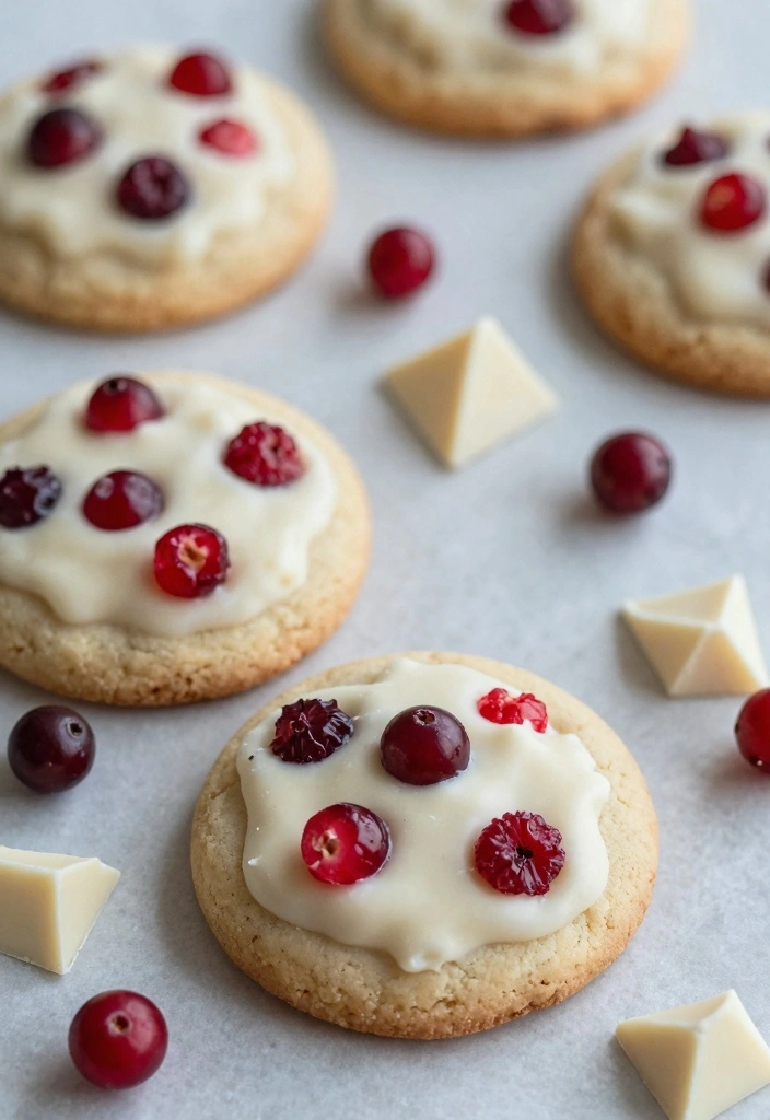 10 Secret Recipe Club Cookie Recipes for Tried and True Favorites - 8. Cranberry White Chocolate Cookies