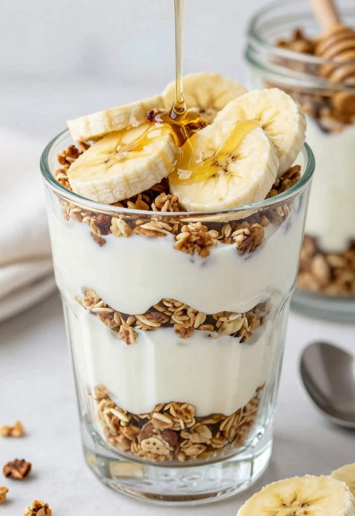 10 Simple Banana Dessert Recipes for Quick Everyday Treats 2. Banana Yogurt Parfait