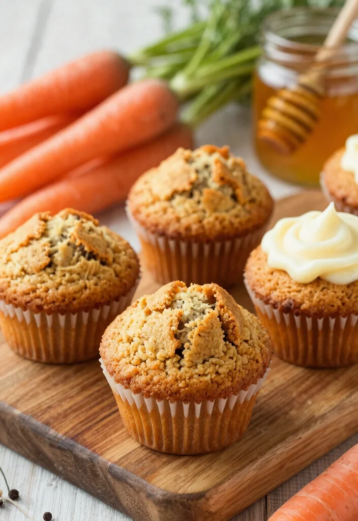 10 Sourdough Carrot Cake Muffin Recipes for Added Flavor - 1. Classic Sourdough Carrot Cake Muffins 1