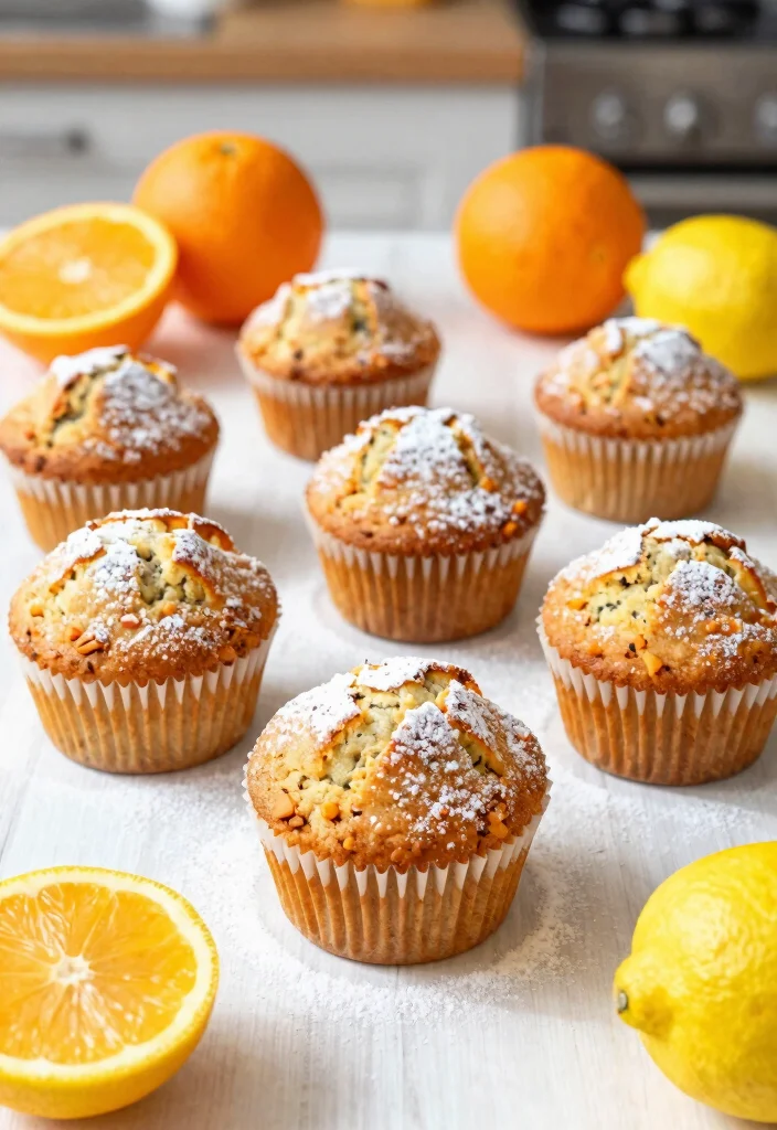 10 Sourdough Carrot Cake Muffin Recipes for Added Flavor - 10. Citrus-Infused Sourdough Carrot Cake Muffins 1