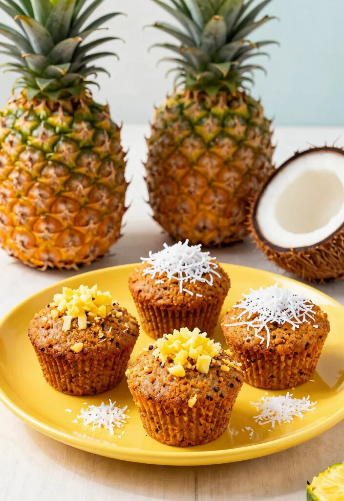 10 Sourdough Carrot Cake Muffin Recipes for Added Flavor - 8. Tropical Sourdough Carrot Cake Muffins 1