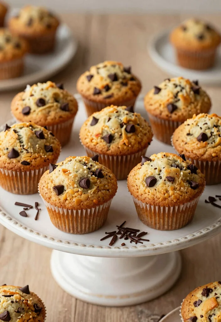 10 Sourdough Carrot Cake Muffin Recipes for Added Flavor - 9. Chocolate Chip Sourdough Carrot Cake Muffins 1