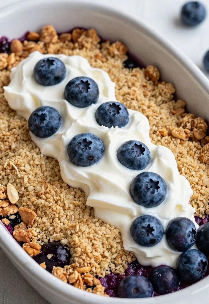 10 Swedish Cake Recipes for Light Almond Warm Nordic Flavors - 10. Almond Blueberry Crumble