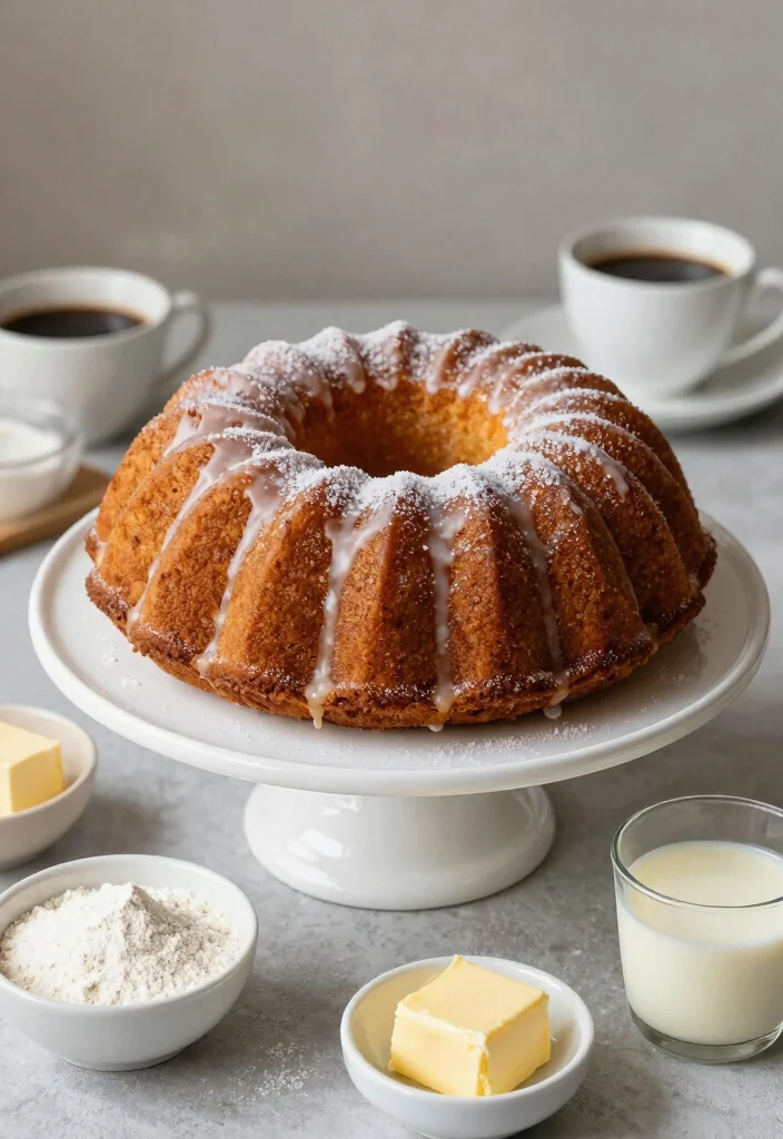 10 Sweetened Condensed Milk Pound Cake Recipes - 1. Classic Sweetened Condensed Milk Pound Cake 1