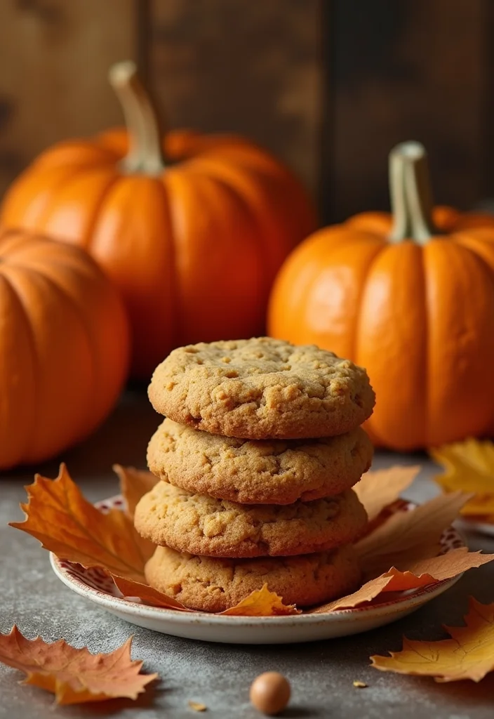 10 Toffee Bit Cookie Recipes for Crunchy Caramel Sweetness - 10. Toffee Bit Pumpkin Cookies