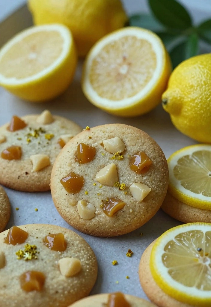 10 Toffee Bit Cookie Recipes for Crunchy Caramel Sweetness - 7. Lemon Toffee Bit Cookies