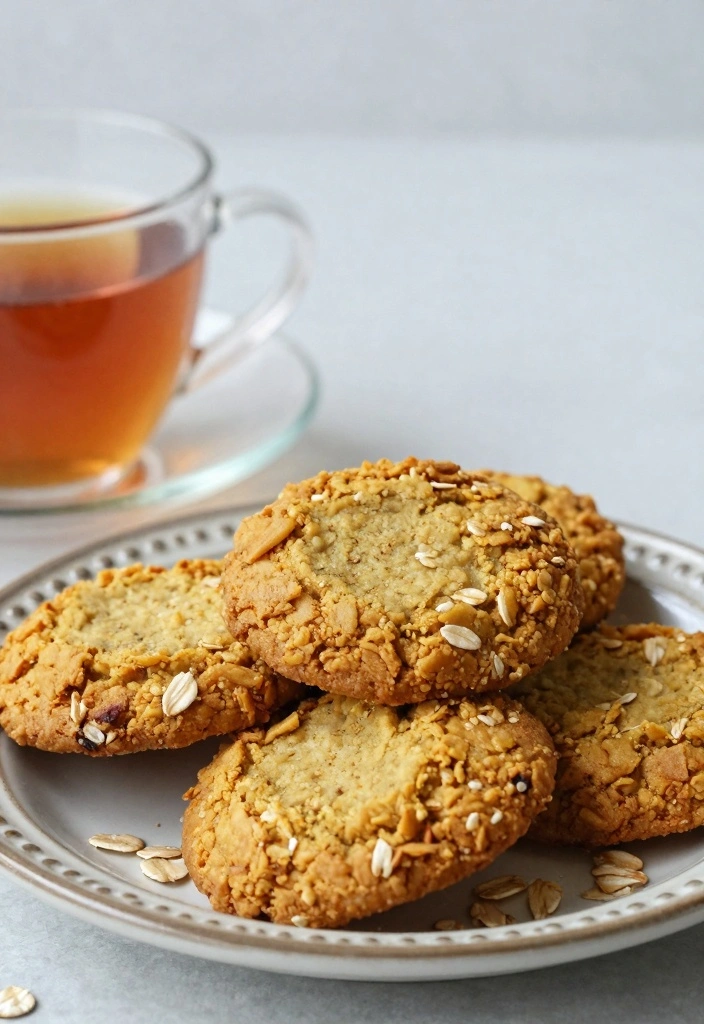 10 Turmeric Cookie Recipes for Warm Spice Golden Flavor - 1. Classic Turmeric Oatmeal Cookies