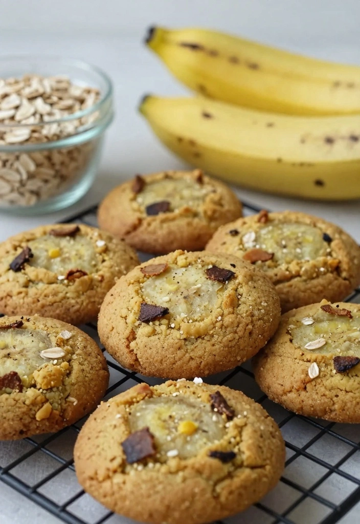 10 Turmeric Cookie Recipes for Warm Spice Golden Flavor - 7. Turmeric Banana Cookies