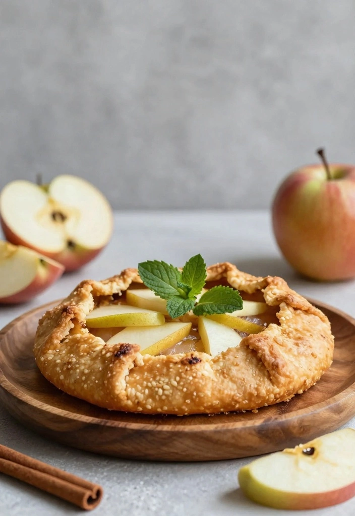 10 Two Apple Recipes for Simple Dual Flavor Apple Desserts - 2. Apple and Pear Galette