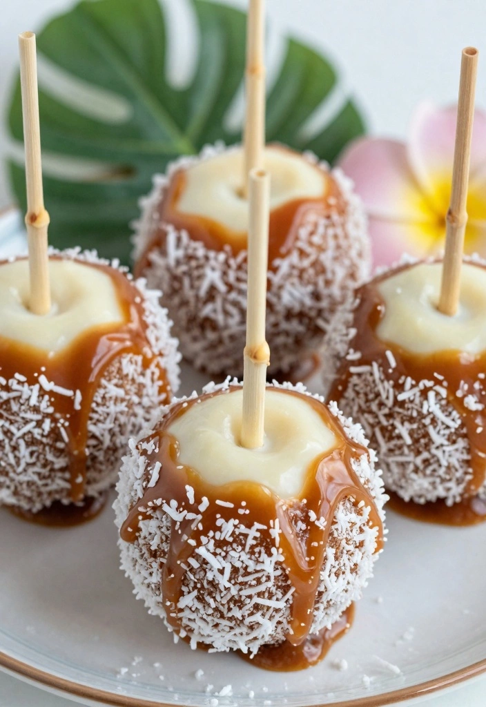 10 Unique Candy Apple Recipes for Creative Colorful Treats 1. Coconut Cream Dream