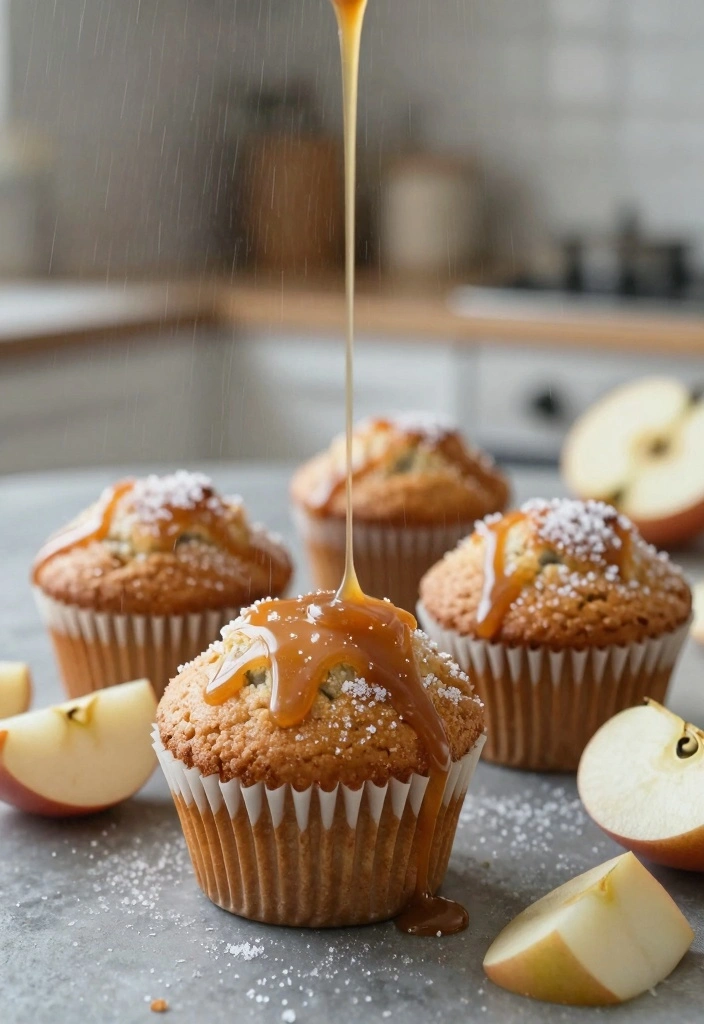 10 WW Apple Muffin Recipes for Light Sweet Point Friendly Baking 6 10 WW Apple Muffin Recipes for Light Sweet Point Friendly Baking - 6. Healthy Caramel Apple Muffins