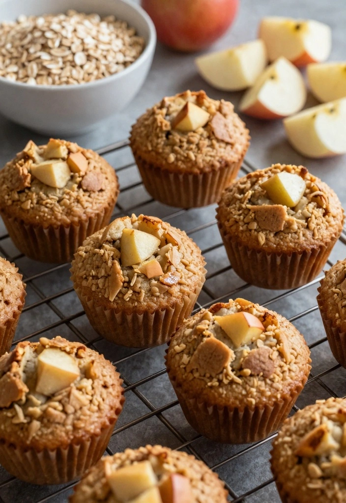 10 WW Apple Muffin Recipes for Light Sweet Point Friendly Baking 7 10 WW Apple Muffin Recipes for Light Sweet Point Friendly Baking - 7. Overnight Apple Muffins