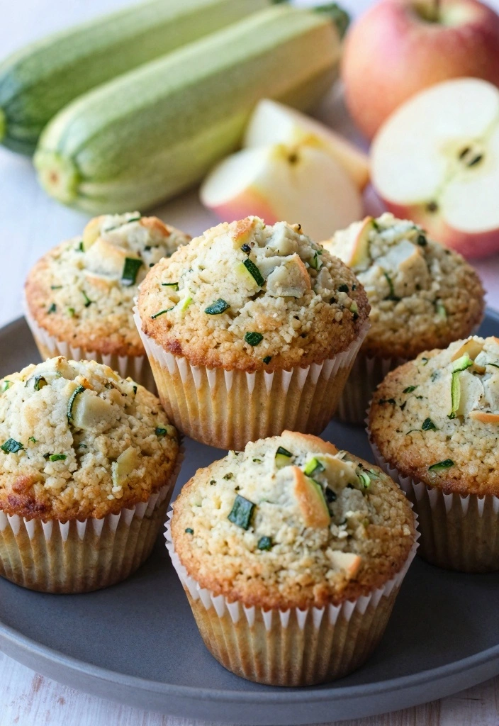 10 WW Apple Muffin Recipes for Light Sweet Point Friendly Baking 8 10 WW Apple Muffin Recipes for Light Sweet Point Friendly Baking - 8. Apple Zucchini Muffins