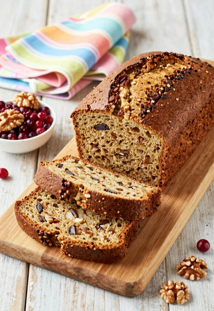 10 Walnut Cranberry Bread Recipes with Rustic Texture - 4. Gluten-Free Walnut Cranberry Bread 1