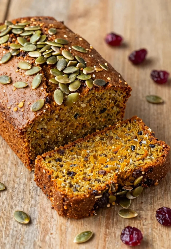 10 Wild Rice Cranberry Bread Recipes for Unique Baking - 7. Wild Rice Cranberry Bread with Pumpkin Seeds 1