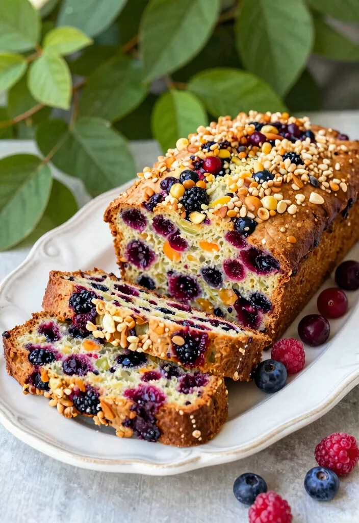 10 Wild Rice Cranberry Bread Recipes for Unique Baking - 9. Berry Burst Wild Rice Cranberry Bread 1