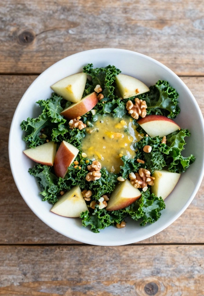 10 Winter Apple Salad Recipes for Crisp Fresh Seasonal Bowls - 1. Crunchy Apple and Kale Salad