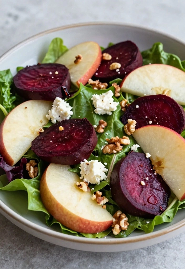 10 Winter Apple Salad Recipes for Crisp Fresh Seasonal Bowls - 2. Winter Apple and Beet Salad