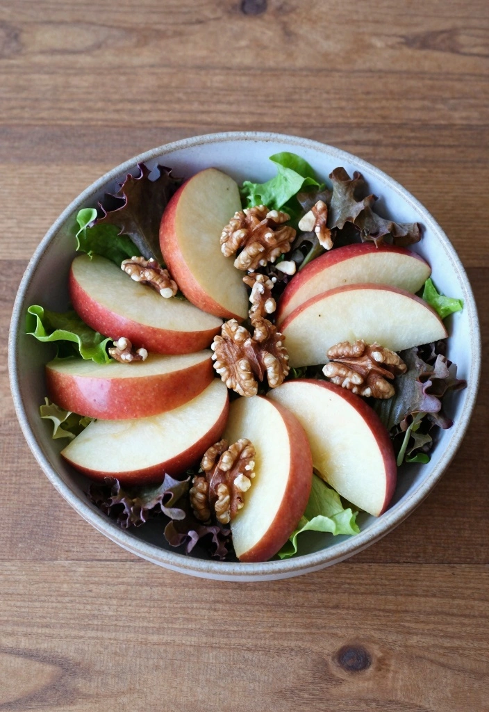 10 Winter Apple Salad Recipes for Crisp Fresh Seasonal Bowls - 4. Maple Walnut Apple Salad