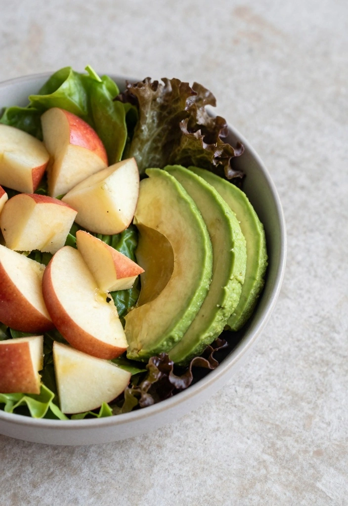 10 Winter Apple Salad Recipes for Crisp Fresh Seasonal Bowls - 6. Apple and Avocado Salad