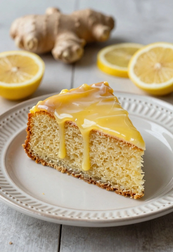 12 Best Lemon Dessert Recipes for Bright Tangy Sweetness 11 12 Best Lemon Dessert Recipes for Bright Tangy Sweetness - 11. Lemon Ginger Cake