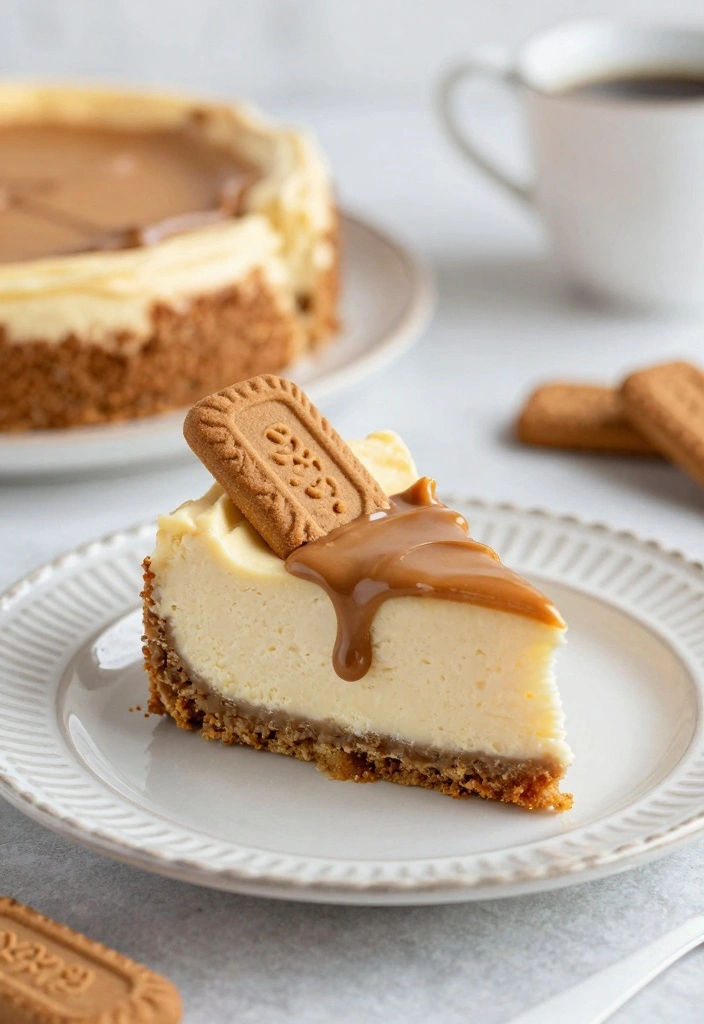 12 Biscoff Dessert Recipes for Cozy Spiced Caramel Goodness - 1. No-Bake Biscoff Cheesecake