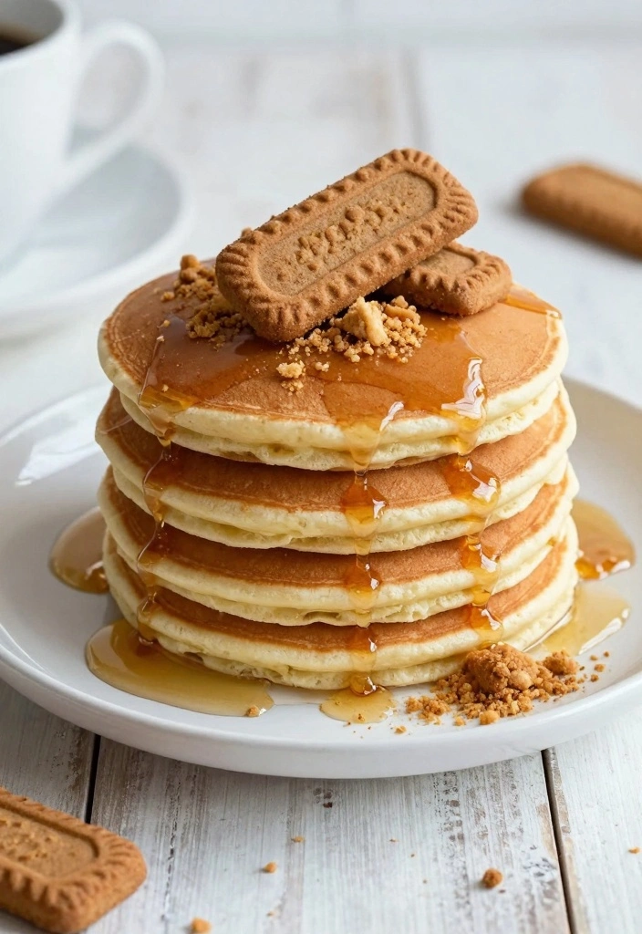 12 Biscoff Dessert Recipes for Cozy Spiced Caramel Goodness - 11. Biscoff Pancakes
