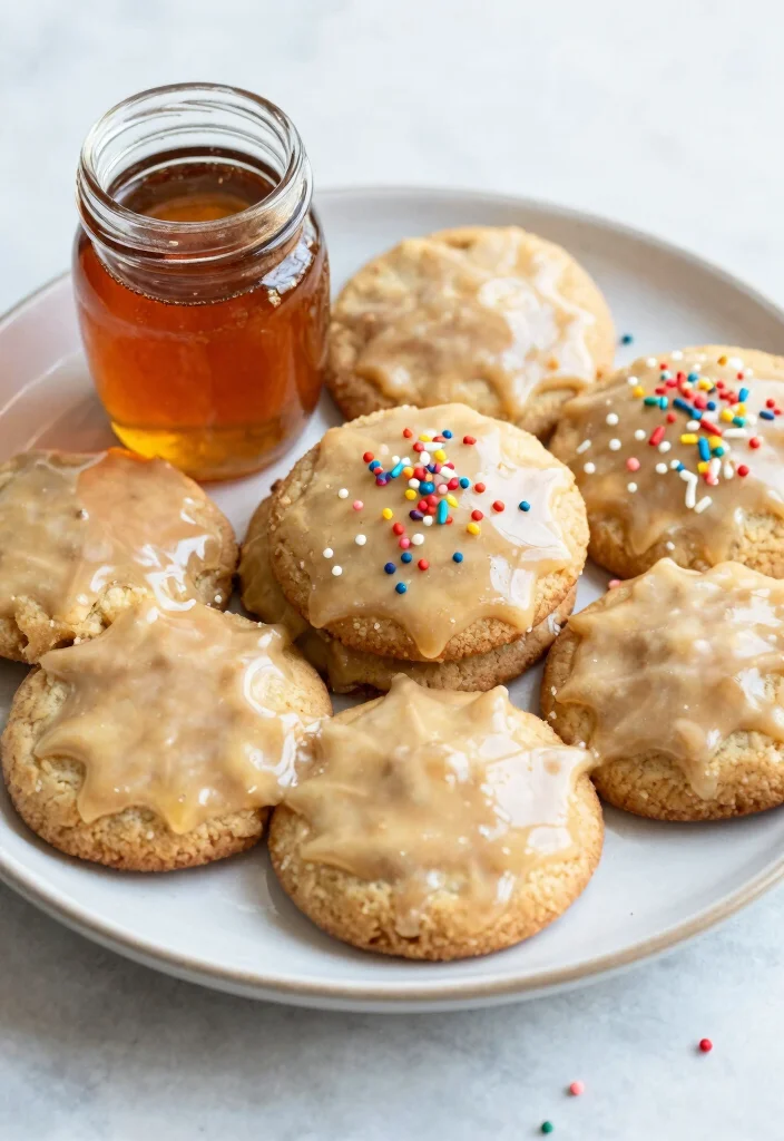 12 Brown Butter Maple Cookie Recipes with Deep Caramel Notes - 5. Maple Glazed Brown Butter Sugar Cookies 1