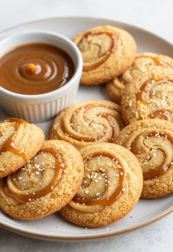 12 Brown Butter Maple Cookie Recipes with Deep Caramel Notes - 7. Salted Caramel Brown Butter Maple Cookies 1