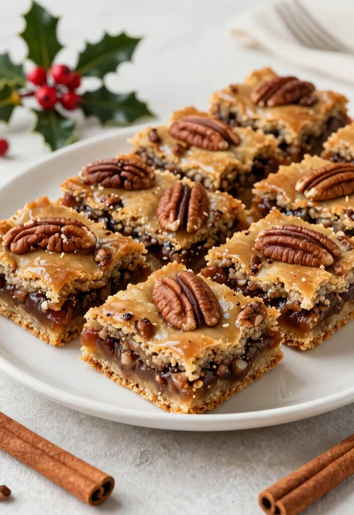 12 Christmas Baking Recipes for Festive Holiday Treats 89 12 Christmas Baking Recipes for Festive Holiday Treats - 9. Pecan Pie Bars 1