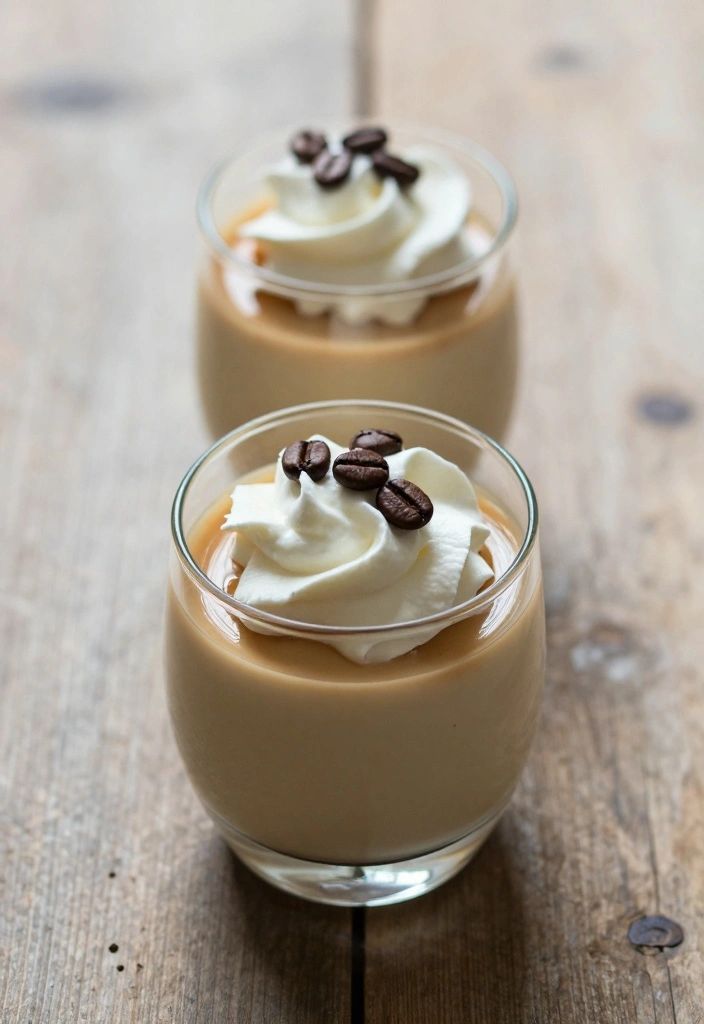 12 Coffee Dessert Recipes for Bold Aromatic After Dinner Treats - 2. Coffee Panna Cotta
