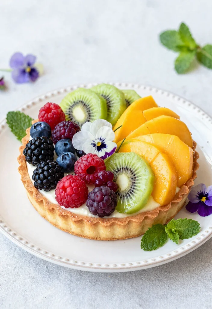 12 Delicious Vegan Easter Baking Recipes for Springtime Celebrations - 12. Vegan Fruit Tart 1