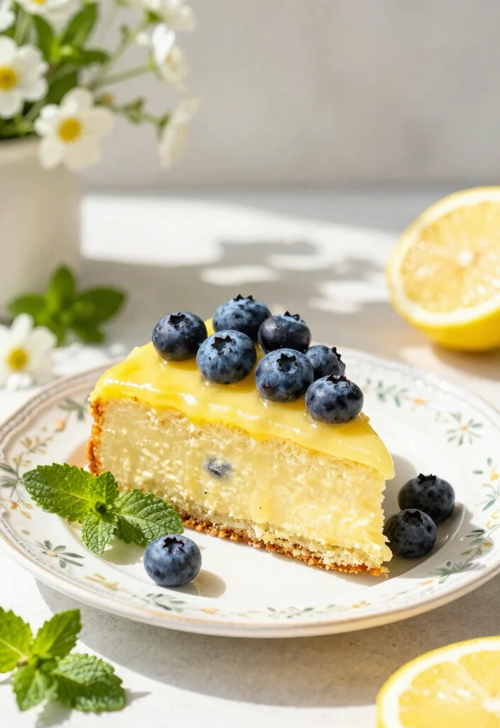 12 Delicious Vegan Easter Baking Recipes for Springtime Celebrations - 2. Lemon Blueberry Vegan Cake 1