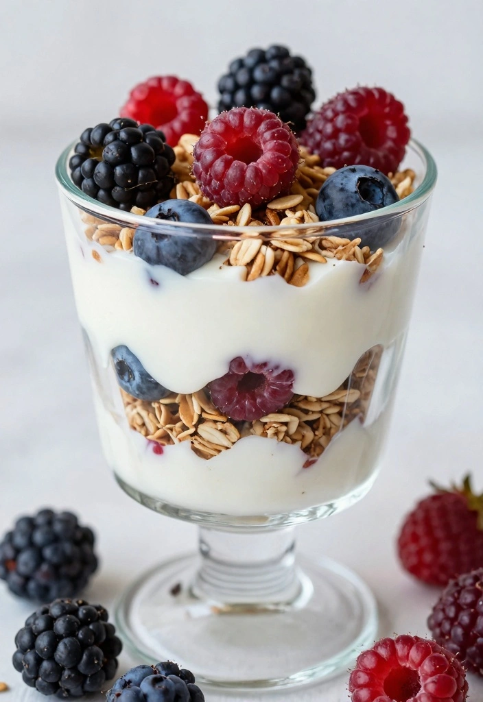 12 Easy Fruity Dessert Recipes for Light Fresh Summer Treats - 1. Berry Bliss Yogurt Parfait