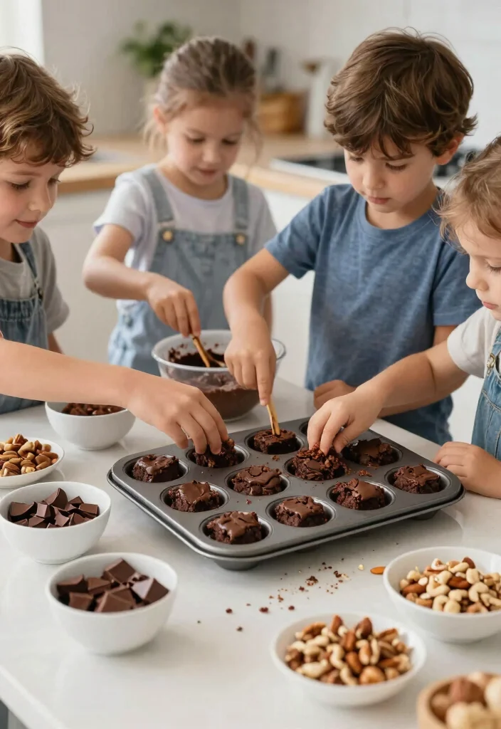 12 Fun Baking Recipes to Make with Family and Friends 89 12 Fun Baking Recipes to Make with Family and Friends - 9. Brownie Bites 1