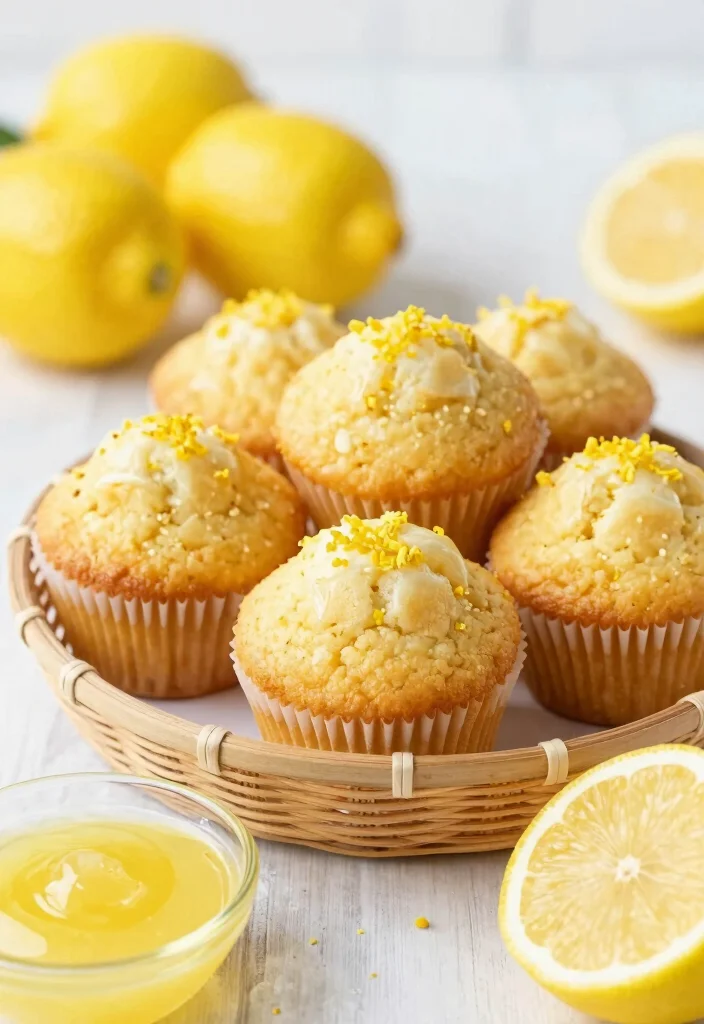 12 Simple Baking Recipes Anyone Can Make at Home - 2. Easy Lemon Muffins 1