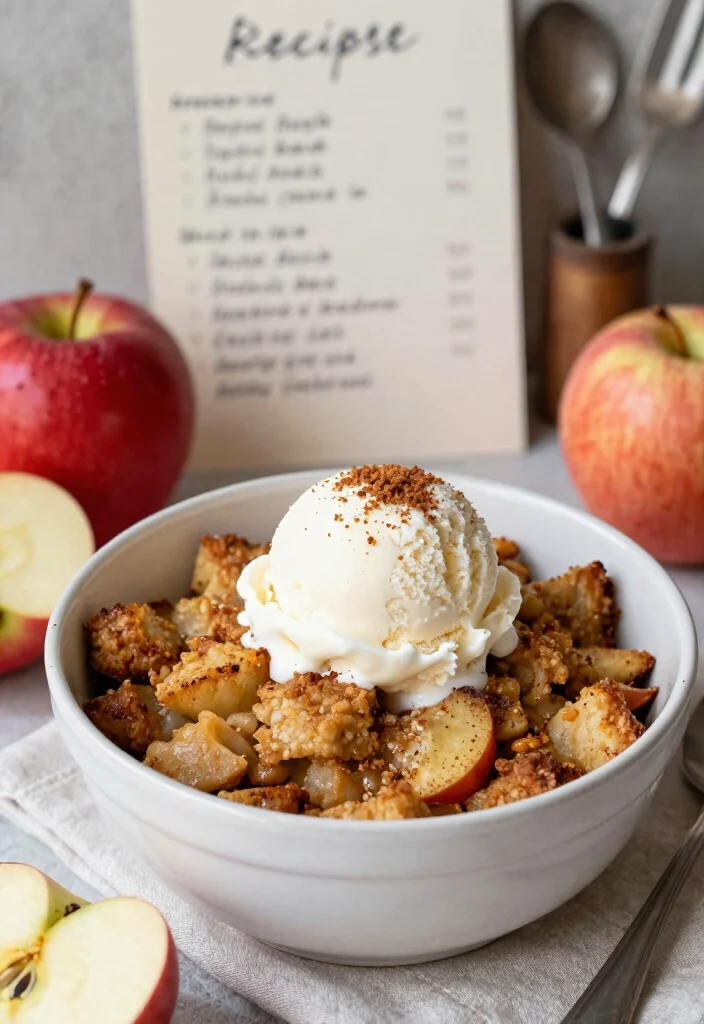 12 Simple Baking Recipes Anyone Can Make at Home - 8. Simple Apple Crisp 1