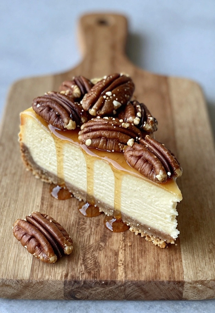 12 Springform Pan Cake Recipes for Perfect Cheesecakes and Tortes - 11. Maple Pecan Cheesecake