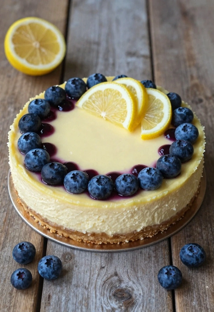12 Springform Pan Cake Recipes for Perfect Cheesecakes and Tortes - 2. Lemon Blueberry Cheesecake