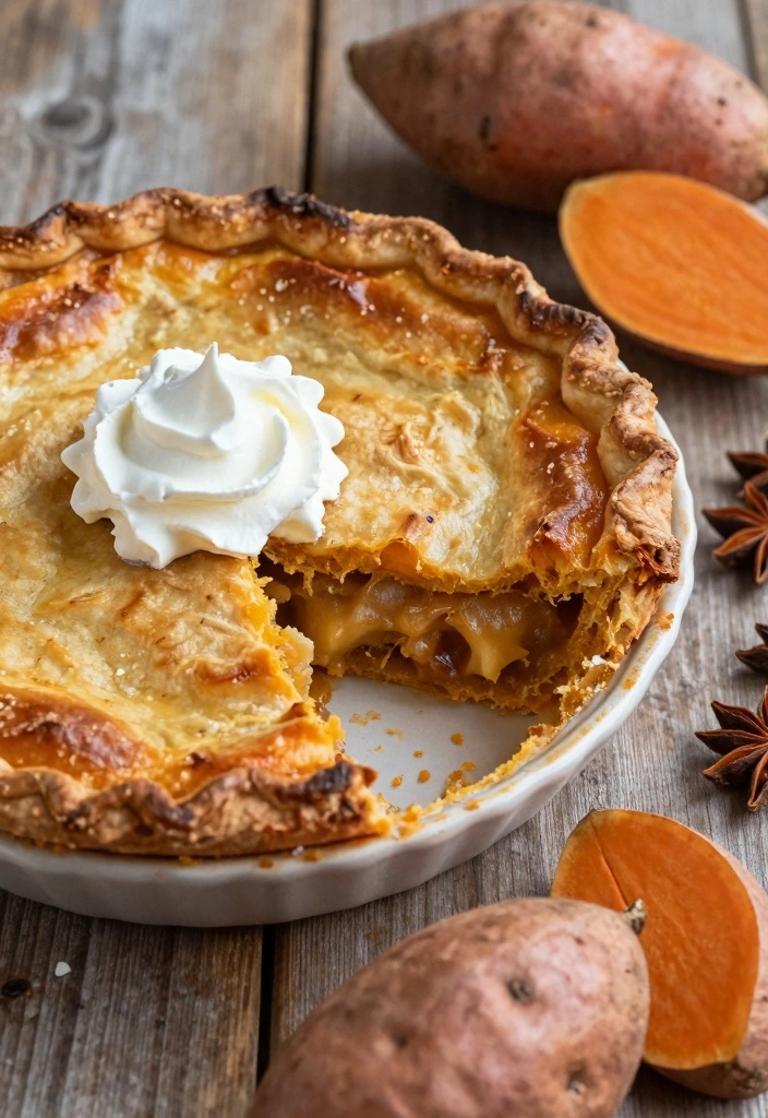12 Vintage Dessert Recipes for Classic Charming Old Fashioned Flavor 11. Sweet Potato Pie