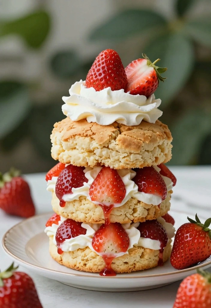 12 Vintage Dessert Recipes for Classic Charming Old Fashioned Flavor 9. Nostalgic Strawberry Shortcake