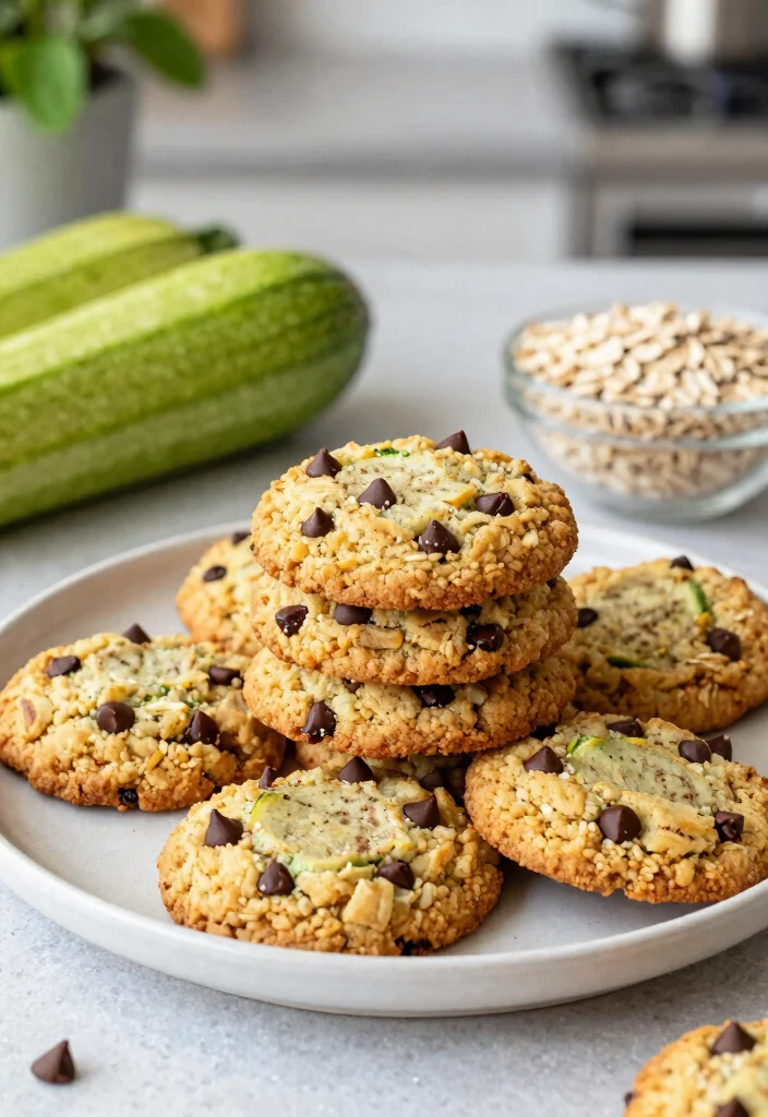12 Zucchini Baking Recipes for Moist and Wholesome Treats - 3. Zucchini Oatmeal Cookies 1